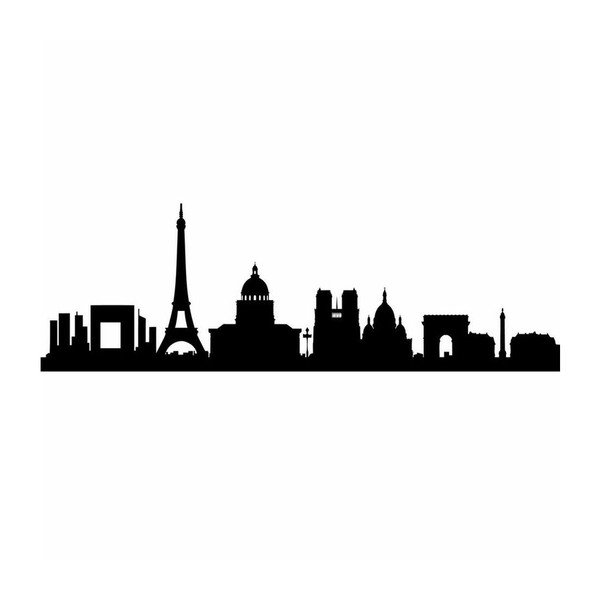 Nalepka Skyline of Paris-image-1