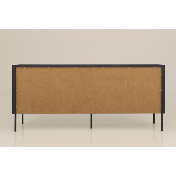Črna komoda Tenzo Switch, 173 x 76 cm-image-1