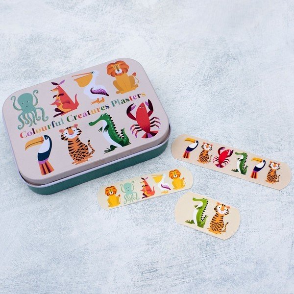 Rex London Colourful Creatures komplet obližev v škatli-image-1
