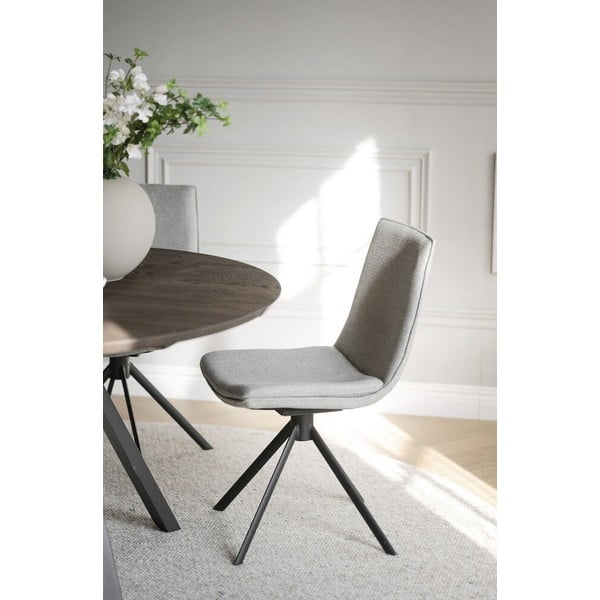 Bež vrtljivi jedilni stoli v kompletu 2 kos Lowell - Rowico-image-1