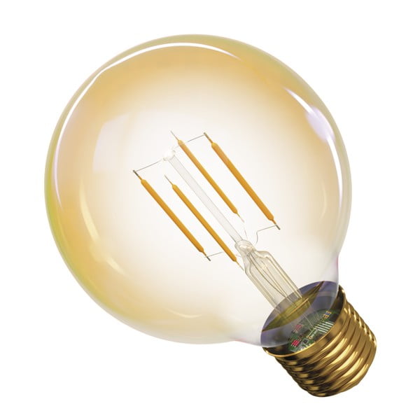 LED žarnica EMOS Vintage G95 Toplo bela, 4W E27-image-3