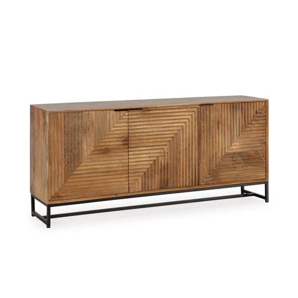 Komoda iz masivnega manga v naravni barvi 170x79x40 cm Nereida – MOME-image-2