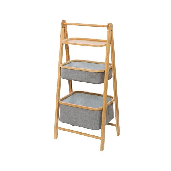 Stojalo z 2 košarama Wenko Bamboo-image-2