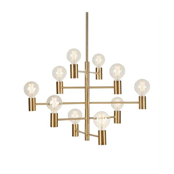 Viseča svetilka v zlati barvi Markslöjd Paris 10L-image-3