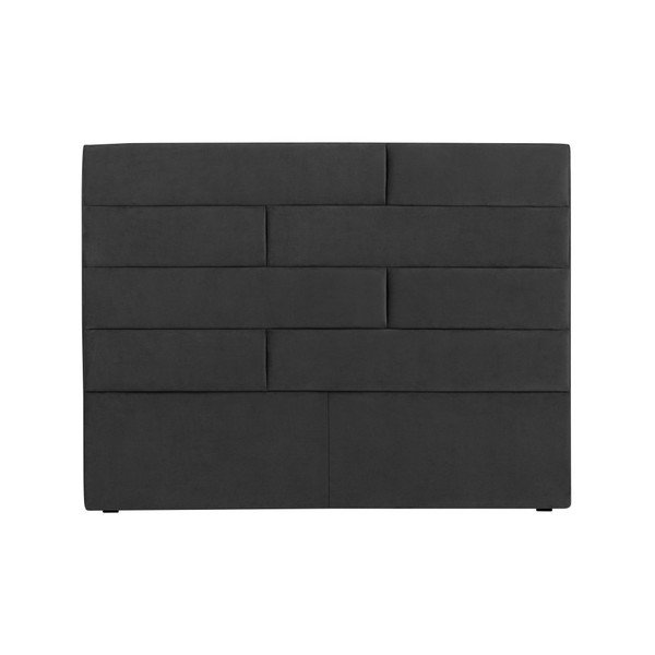 Temno sivo vzglavje Cosmopolitan Design New York, širina 200 cm-image-2