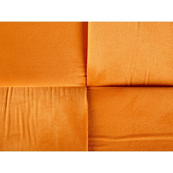Oranžni žametni stolček Weaved - Leitmotiv-image-4