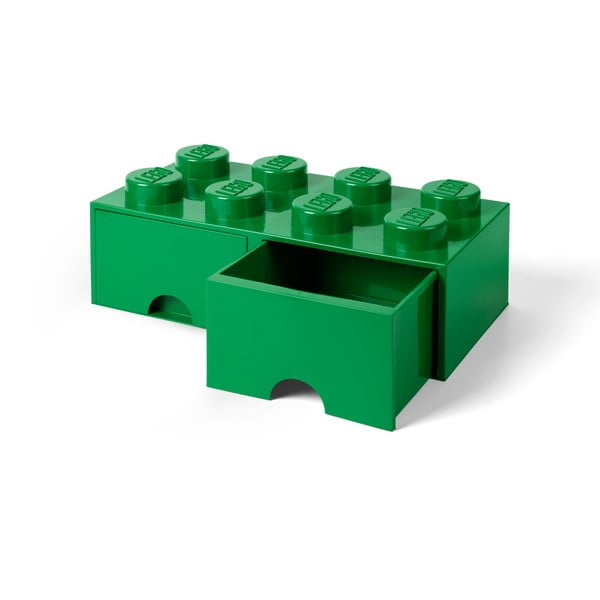 Zelena škatla za shranjevanje z 2 predaloma LEGO®-image-1