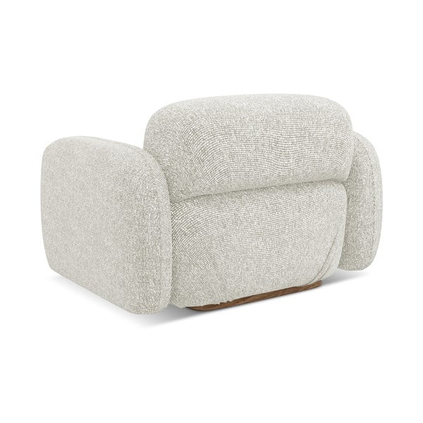 Kremno bel fotelj Ailani – Makamii-image-3