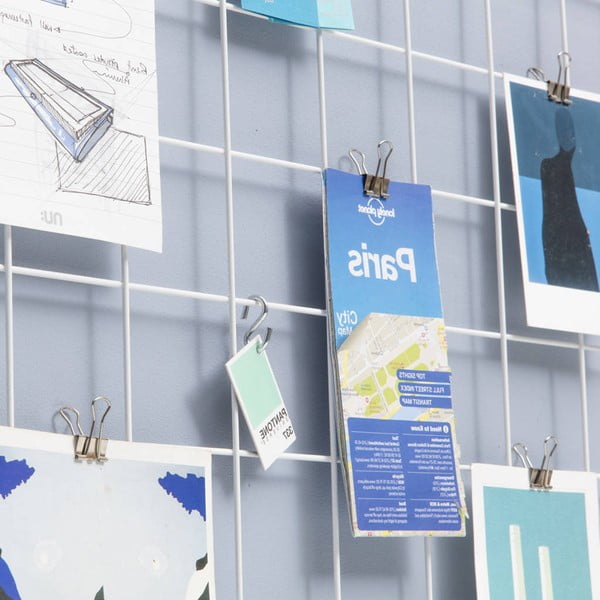 Bela kovinska oglasna deska, 50 x 70 cm-image-4