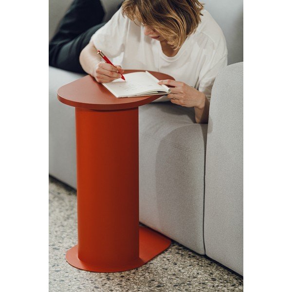 Kovinska stranska mizica 48x34 cm Nuno – noo.ma-image-3