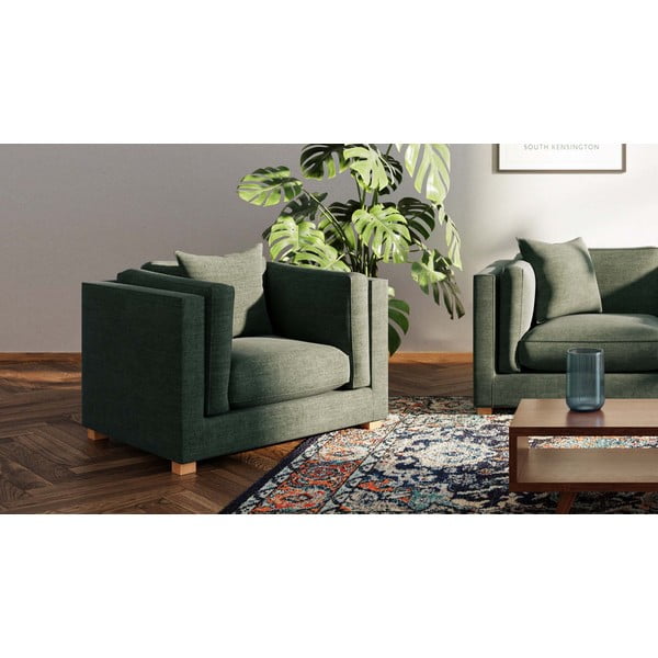 Zelen fotelj Pomo – Ame Yens-image-3