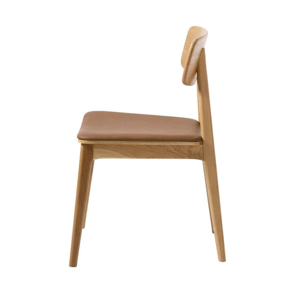 Jedilni stol v naravni barvi Livo – Unique Furniture-image-3