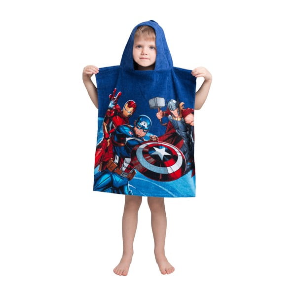 Otroški kopalni plašč iz frotirja Avengers – Jerry Fabrics-image-1