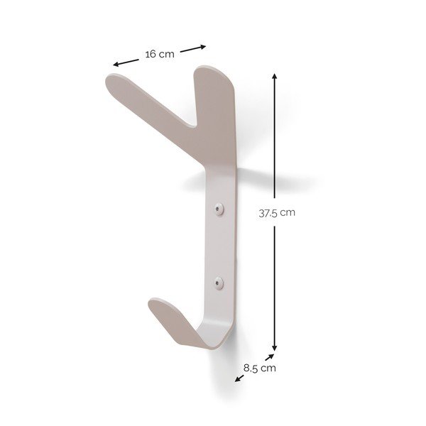 Sivorjav jeklen stenski obešalnik Frondo – Spinder Design-image-4