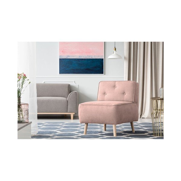Roza fotelj Kooko Home Lounge-image-1