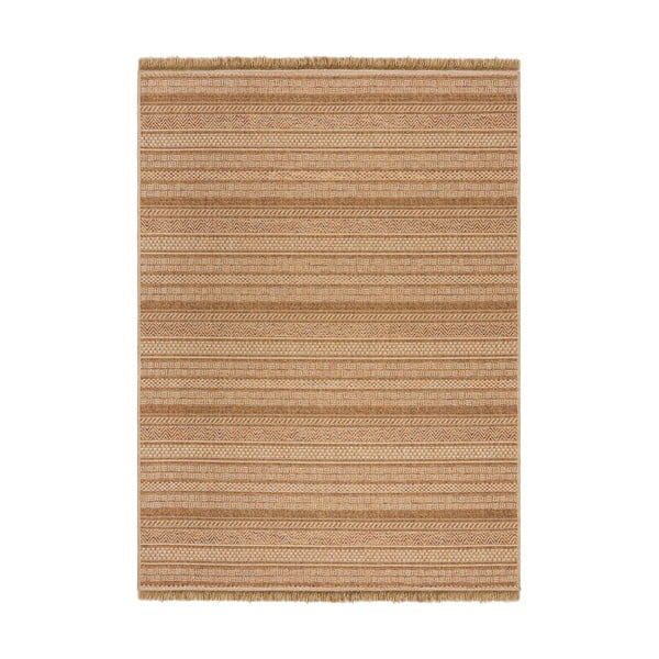 Notranja in zunanja preproga v naravni barvi 120x170 cm Farah Stripe – Flair Rugs