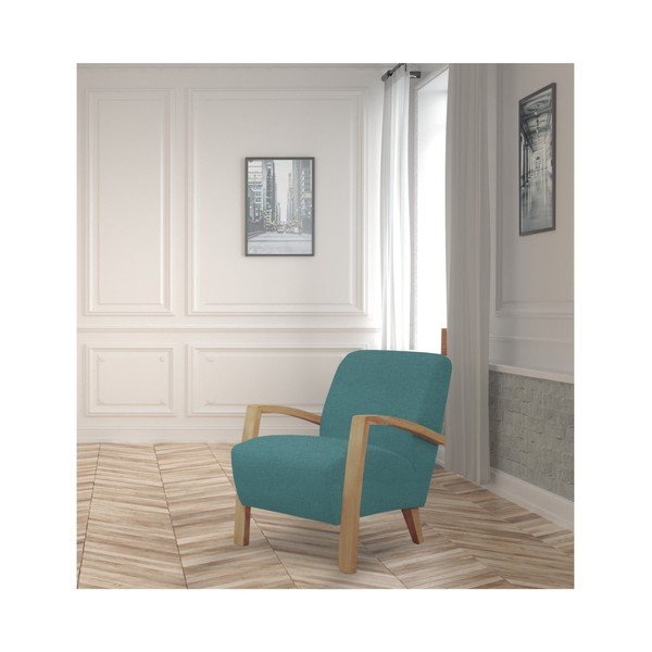 Turkizni fotelj s svetlobo Windsor & Co. Luna-image-3