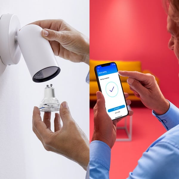 LED pametna žarnica z žarnico GU10, 5 W – WiZ-image-1