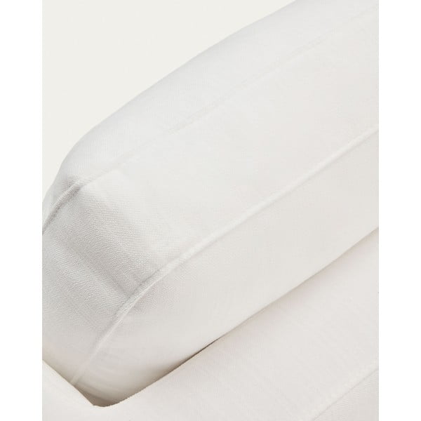 Bela sedežna garnitura 210 cm Gala – Kave Home-image-4