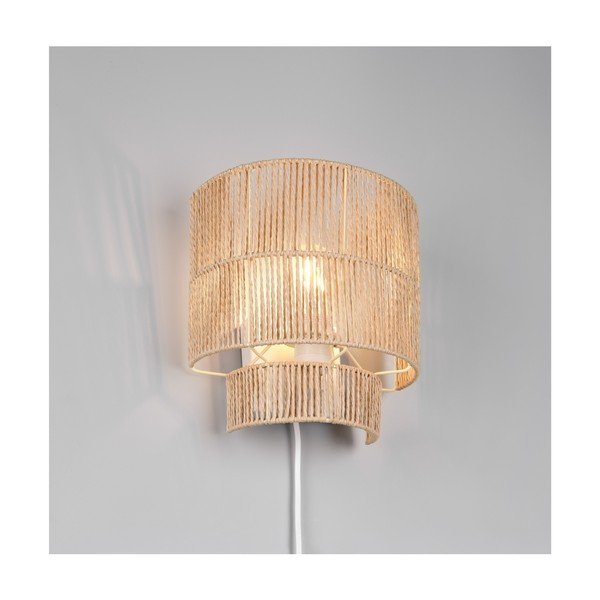 Stenska svetilka na USB v naravni barvi Satna – Reality-image-1