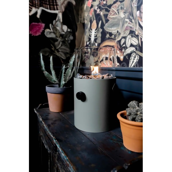 Olivno zelena plinska svetilka COSI Original, višina 30 cm-image-4