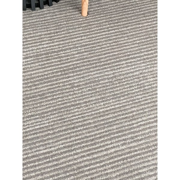 Siva volnena preproga 160x240 cm Calisia M Ribs – Agnella-image-2