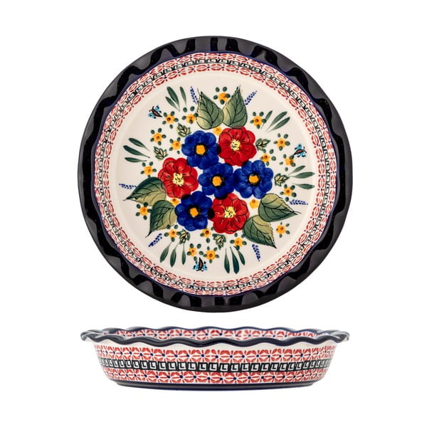 Servirni krožnik iz kamenine ø 26,5 cm Florist – Bloomingville