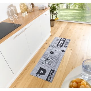 Siva preproga 50x150 cm Its Time for Espresso - Hanse Home