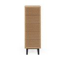Woodman Camden Diamond komoda iz hrastovega lesa, 40 x 123 cm