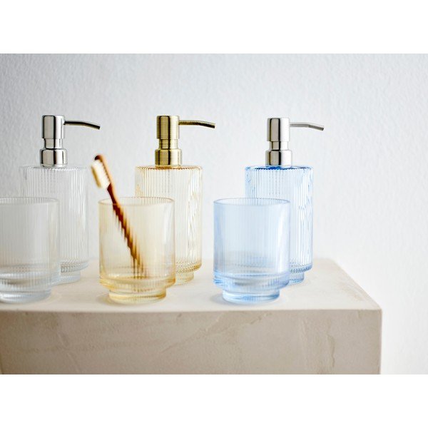 Modra steklena skodelica za zobne ščetke Clarity - Södahl-image-1