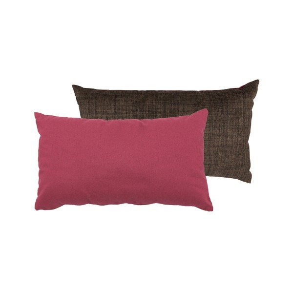 Komplet 2 blazin s polnilom Karup Deco Cushion Light Bordeau x /Choco, 45 x 25 cm