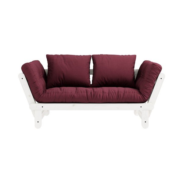 Raztegljiv kavč Karup Design Beat White/Bordeaux