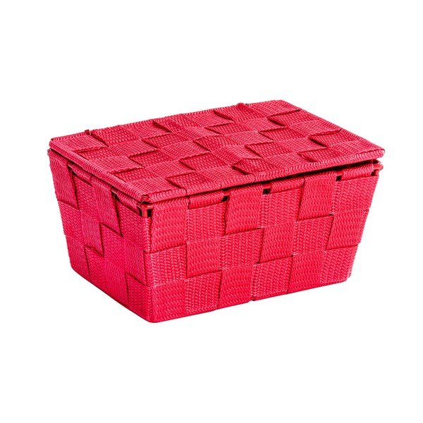 Rdeča košara s pokrovom Wenko Adria-image-2