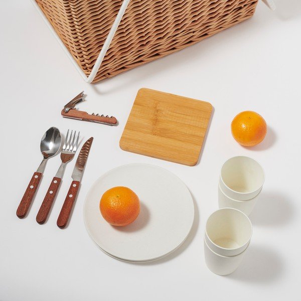 Košara za piknik Sunnylife Natural, 48 x 28 cm-image-1