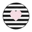 Črna/bela otroška preproga ø 80 cm Comfort – Mila Home