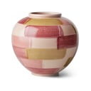 Rožnata keramična vaza ø 21,5 cm Canvas - Kähler Design