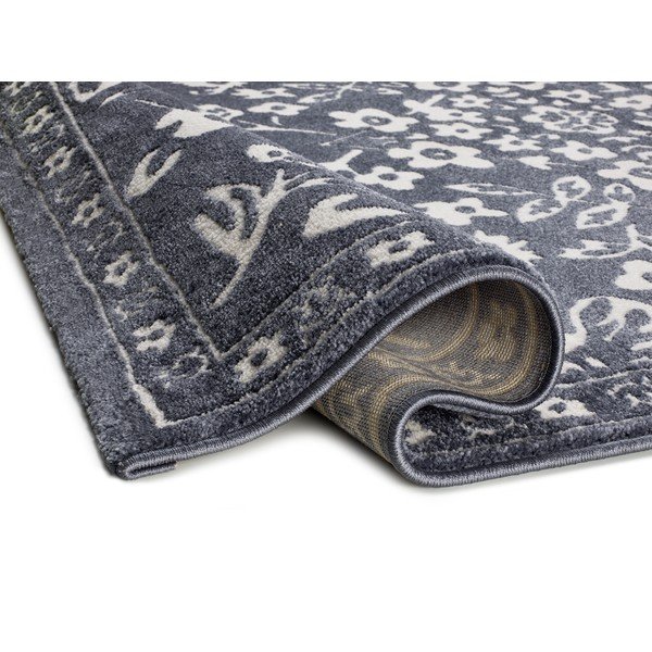 Temno modra preproga 133x190 cm Amara – Universal-image-3