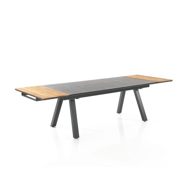 Aluminijasta vrtna miza 100x200 cm Thilia – Tomasucci-image-1