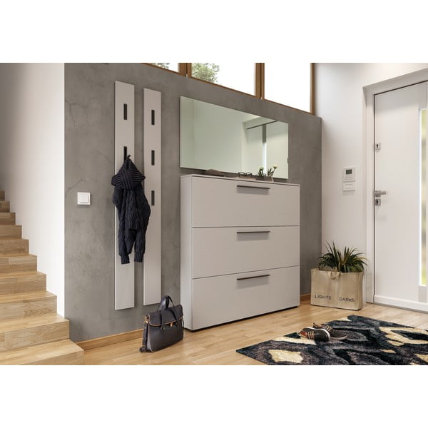 Sivo-bež omarica za čevlje Utah - Germania-image-3