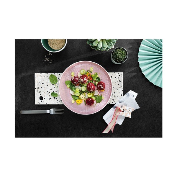 Belo-rožnat porcelanast krožnik Villeroy & Boch Blossom, ⌀ 24 cm-image-2