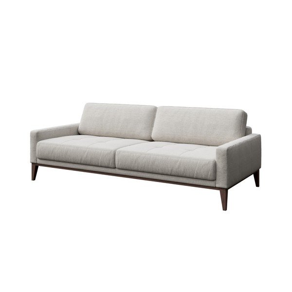 Kremni kavč MESONICA Musso Tufted, 210 cm-image-2