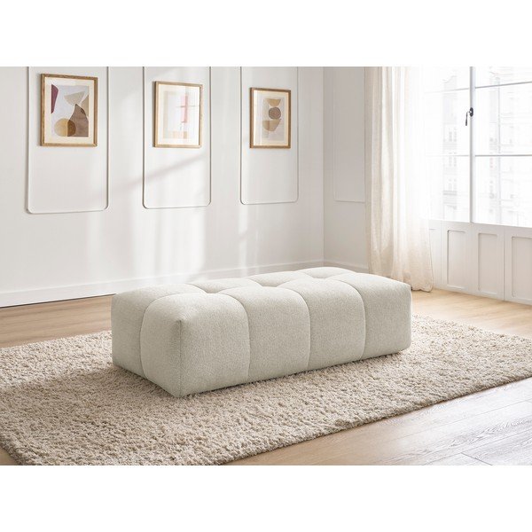 Bel tabure iz šenilje Everest – Bobochic Paris-image-1