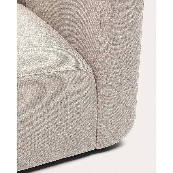 Bež naslon za roke za modularni kavč Neom - Kave Home-image-3