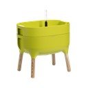 Plastičen samozalivalni cvetlični lonec Urbalive – Plastia