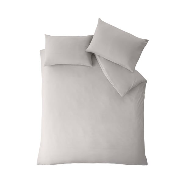 Siva enojna posteljnina 135x200 cm So Soft Easy Iron – Catherine Lansfield