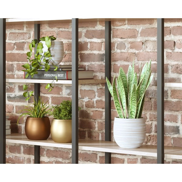 Keramičen ročno poslikan cvetlični lonec ø 16 cm Dóris – Artevasi-image-2