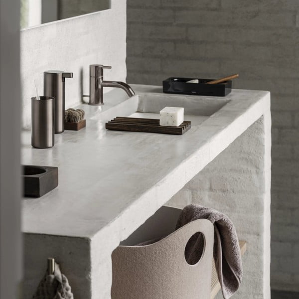 Temno rjav dozirnik za milo iz nerjavečega jekla 165 ml MODO - Blomus-image-1