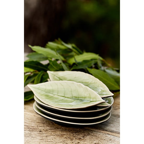 Majhna svetlo zelena keramična skleda Costa Nova Riviera, dolžina 18 cm-image-1