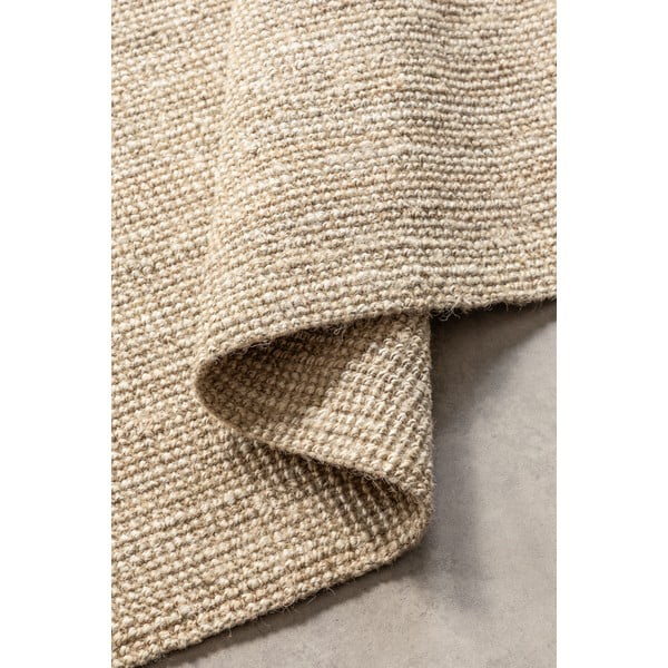 Kremno bel tekač iz jute 80x200 cm Bouclé – Hanse Home-image-3