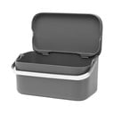 Temno siv koš za biološke odpadke 1,8 l SinkSide – Brabantia